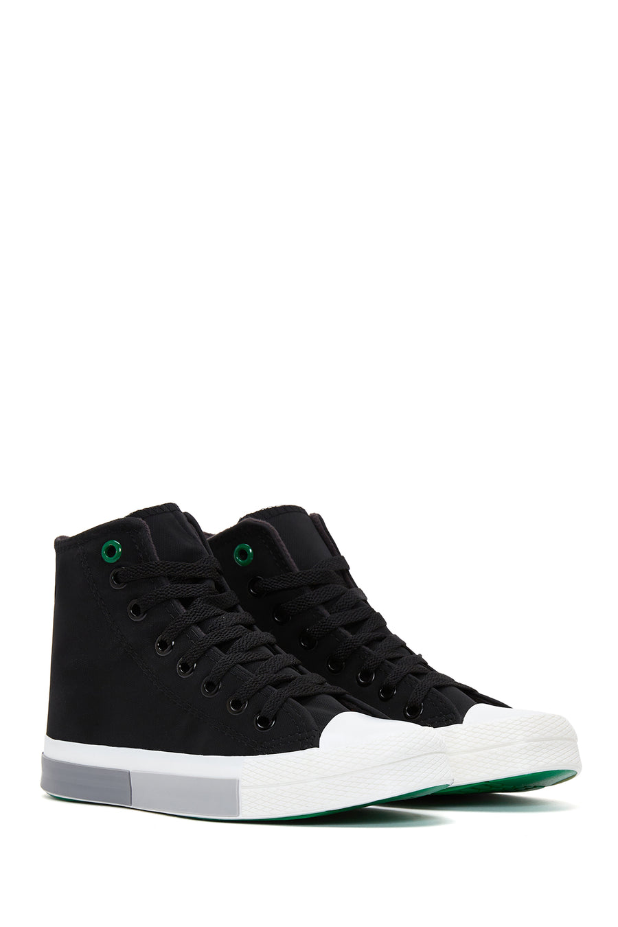 Women's Black High Top Sneaker
