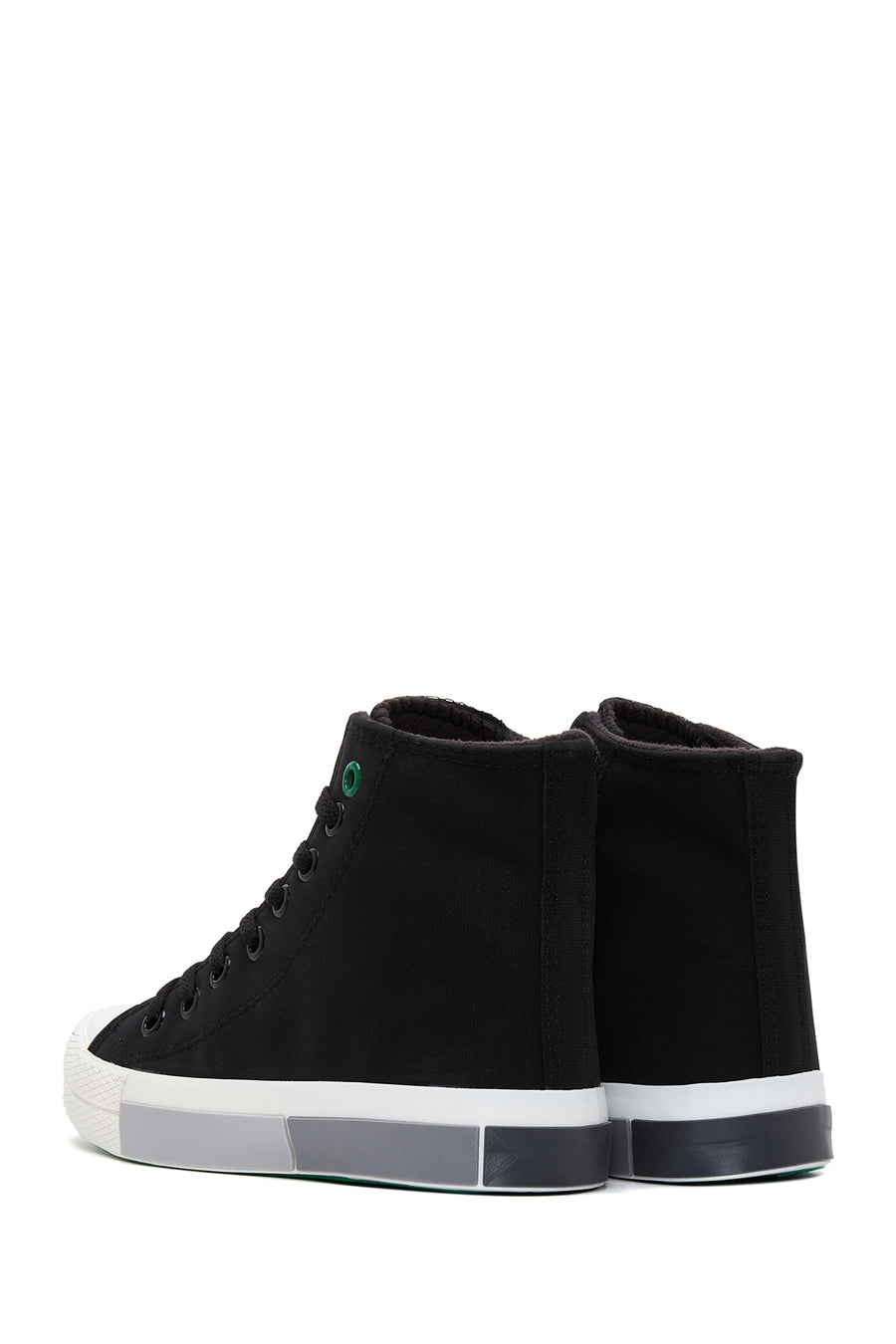 Women's Black High Top Sneaker