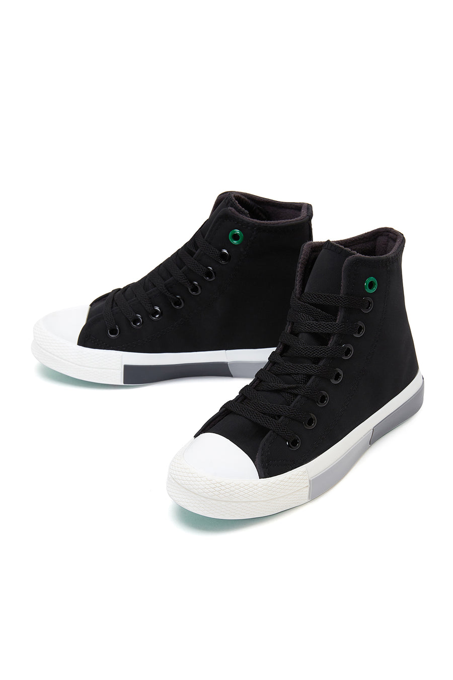 Women's Black High Top Sneaker