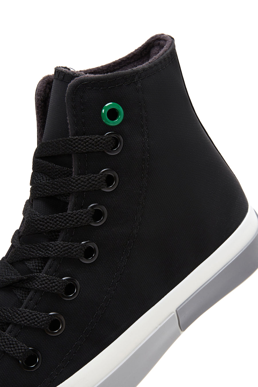 Women's Black High Top Sneaker