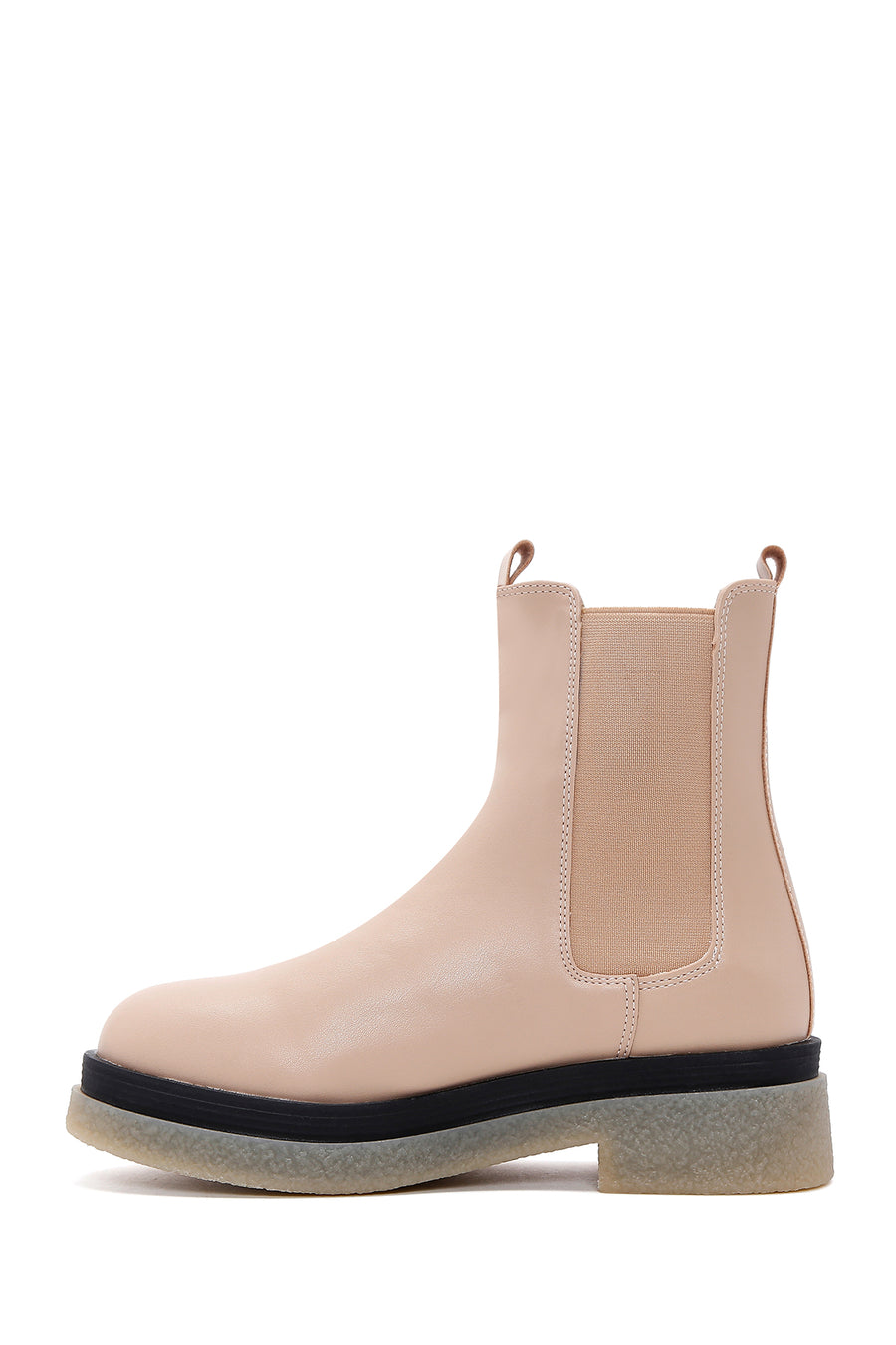 Women's Beige Chelsea Boots