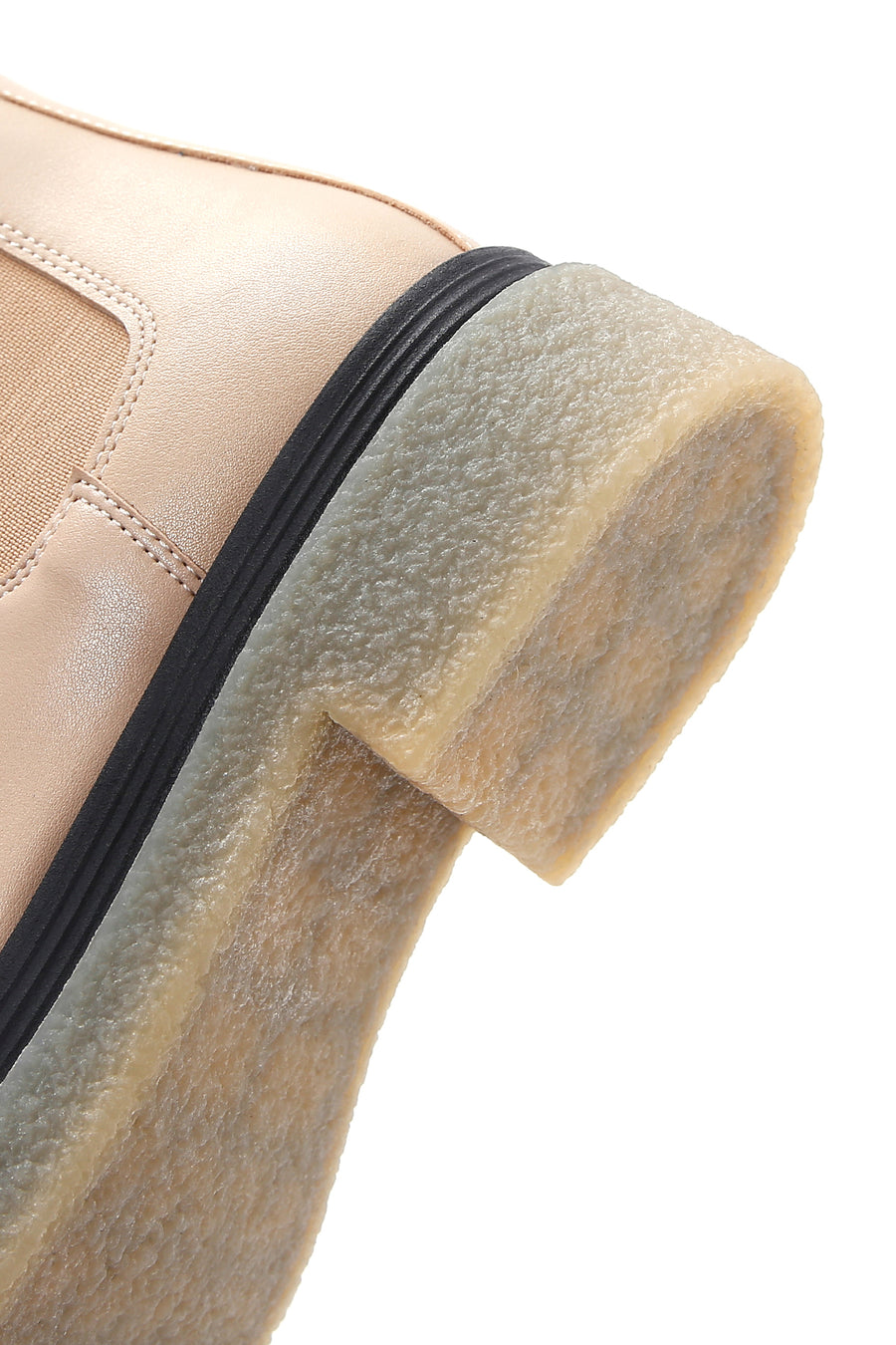 Women's Beige Chelsea Boots