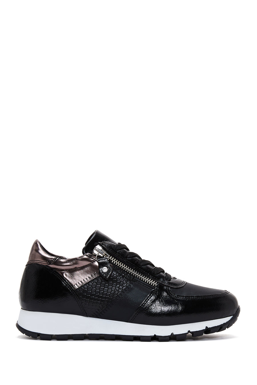 Women's Zipper Detailed Sneaker 22WFE425114 | Derimod