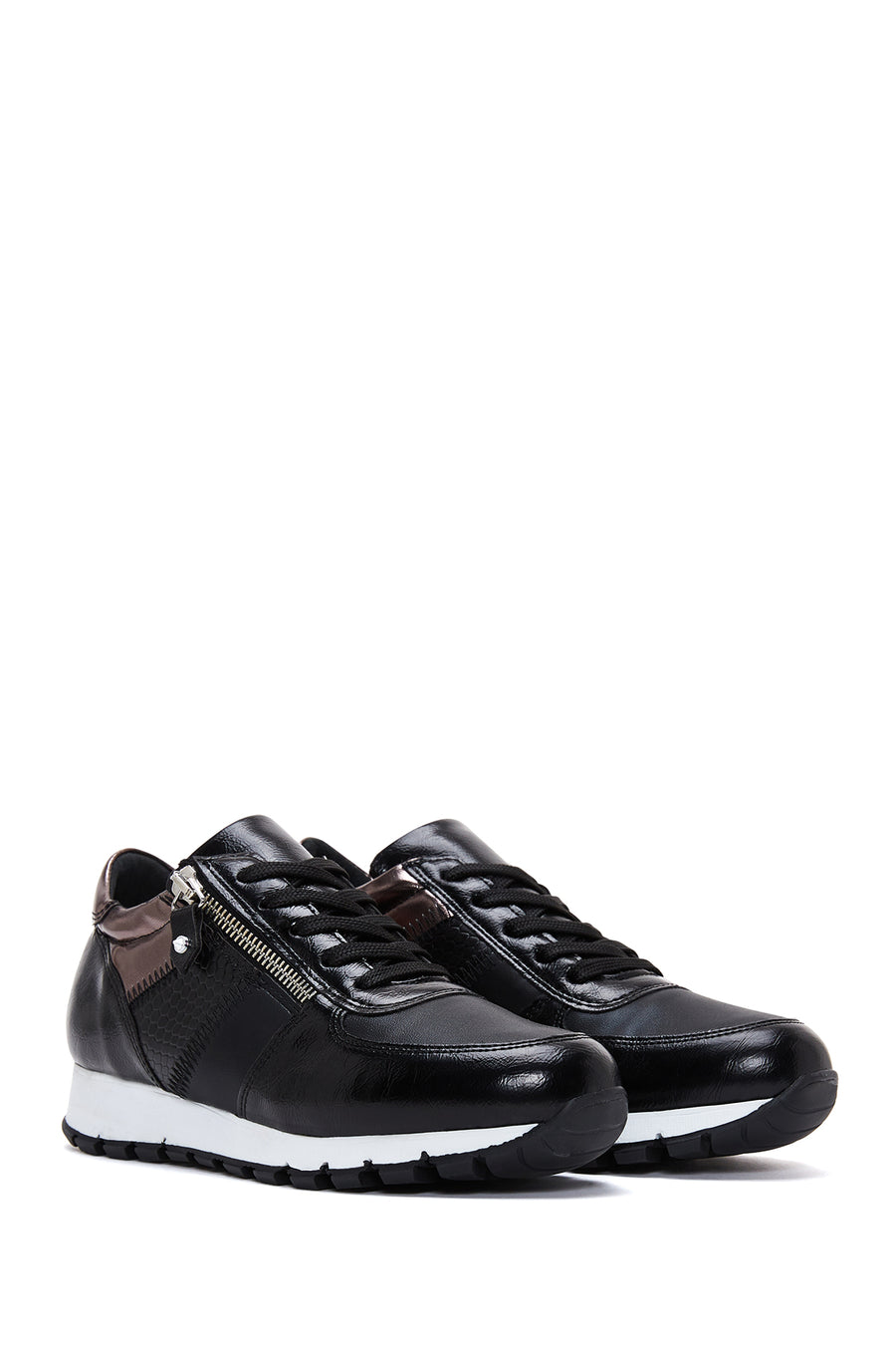 Women's Zipper Detailed Sneaker