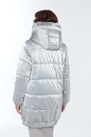 Helsinki Women's Gray Softwear Coat | Derimod