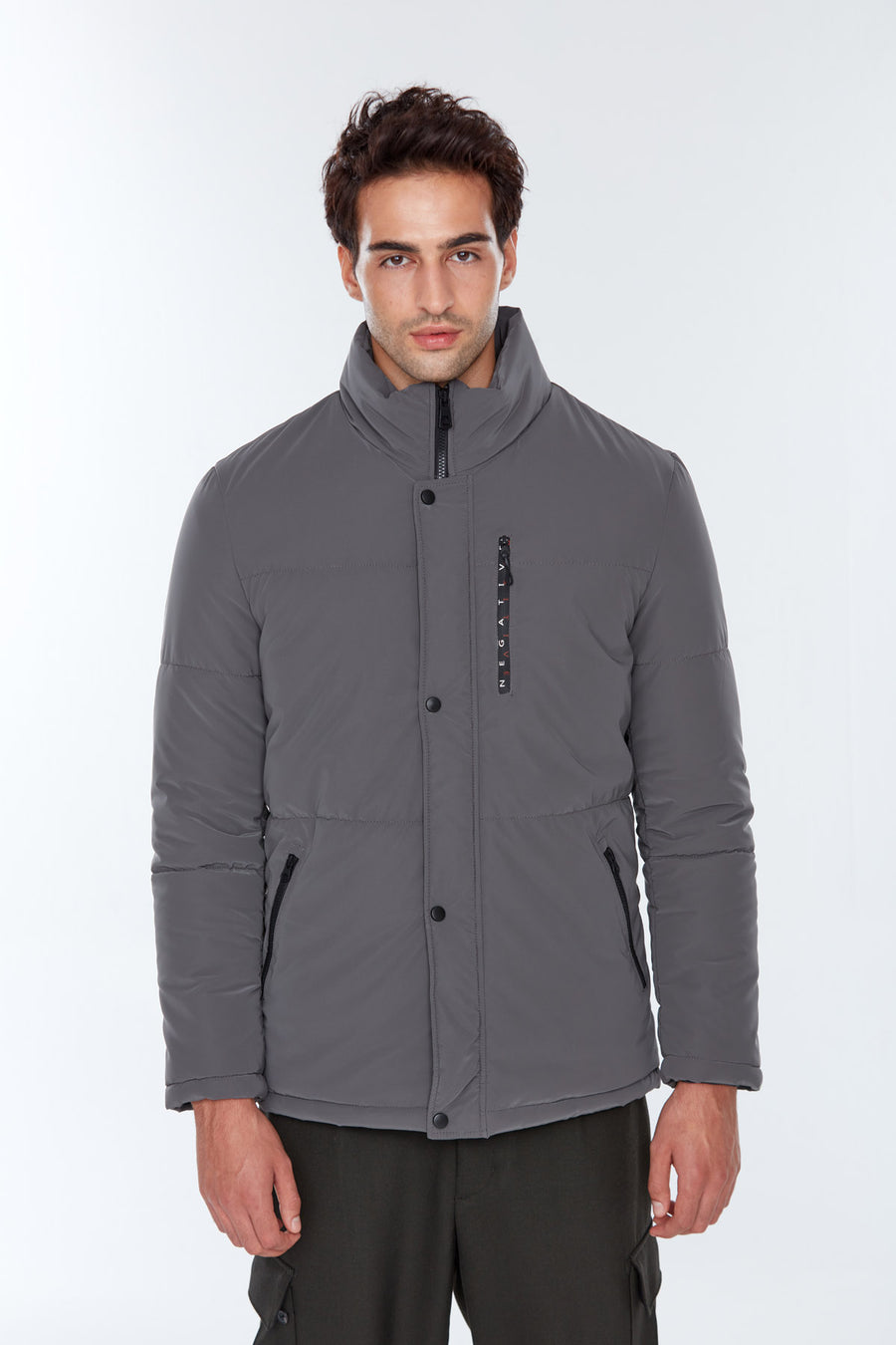 Berlin Men's Gray Softwear Coat
