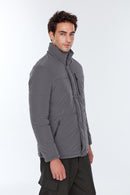 Berlin Erkek Gri Softwear Mont | Derimod