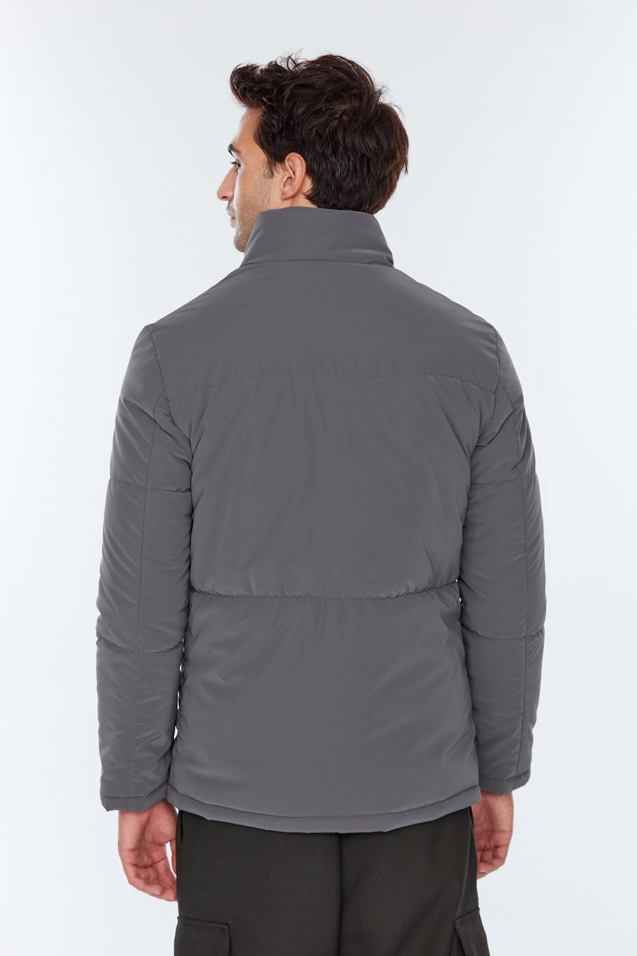 Berlin Men's Gray Softwear Coat