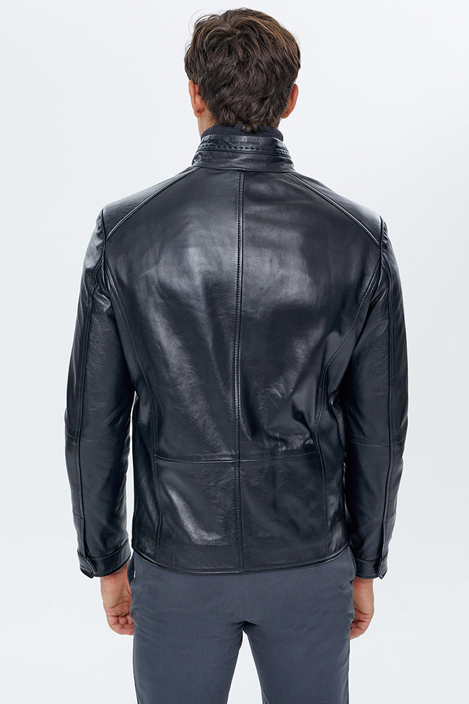 Elton Men's Leather Jacket
