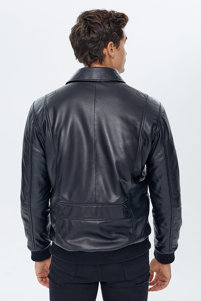 Shaw Men's Leather Jacket