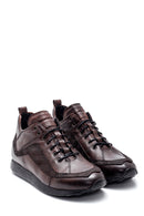 Men's Leather Patterned Boots | Derimod
