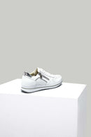 High Heeled Women's Leather Sneaker | Derimod