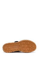 Woman Brown Strappy Sporty Ballerine flats | Derimod