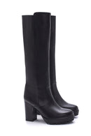 Women's Zippered Heeled Boots | Derimod