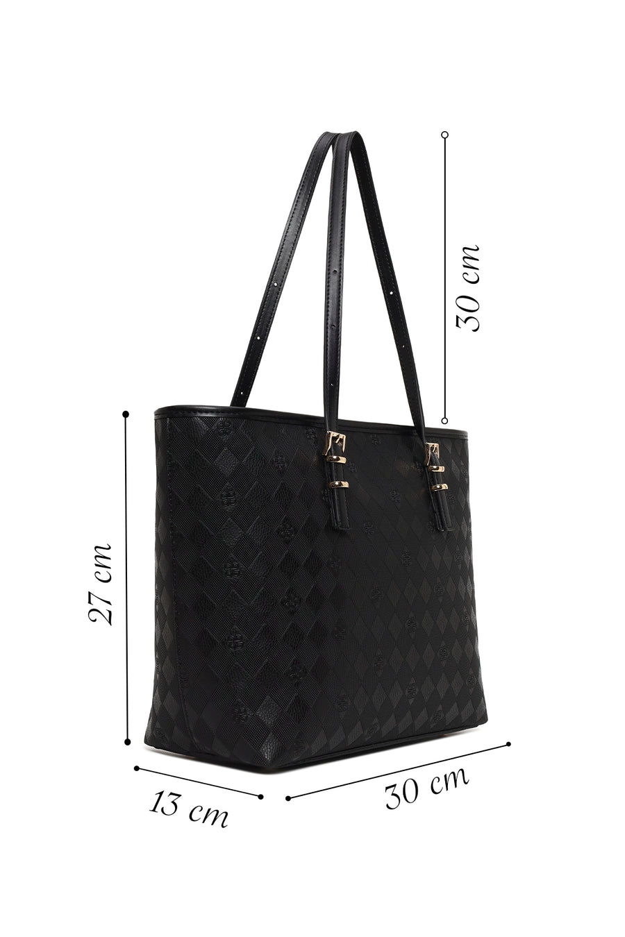 Woman Black Printed Shoulder Bag