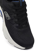 Skechers Erkek Siyah Skech - Air Ventura Bağcıklı Kalın Tabanlı Kumaş Sneaker | Derimod