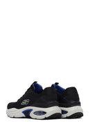 Skechers Erkek Siyah Skech - Air Ventura Bağcıklı Kalın Tabanlı Kumaş Sneaker | Derimod