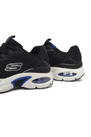 Skechers Erkek Siyah Skech - Air Ventura Bağcıklı Kalın Tabanlı Kumaş Sneaker | Derimod