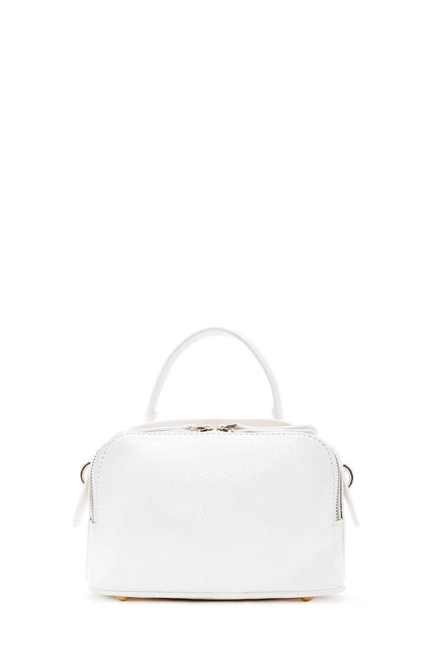 Women's White Long Strap Crossbody Bag