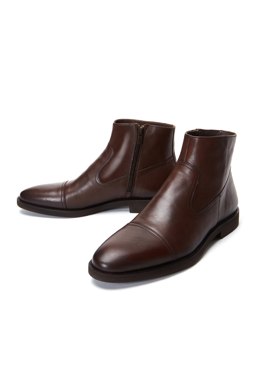 Men's Brown Leather Classic Boots