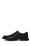 Male Black Lace-Up Leather Casual Shoes | Derimod