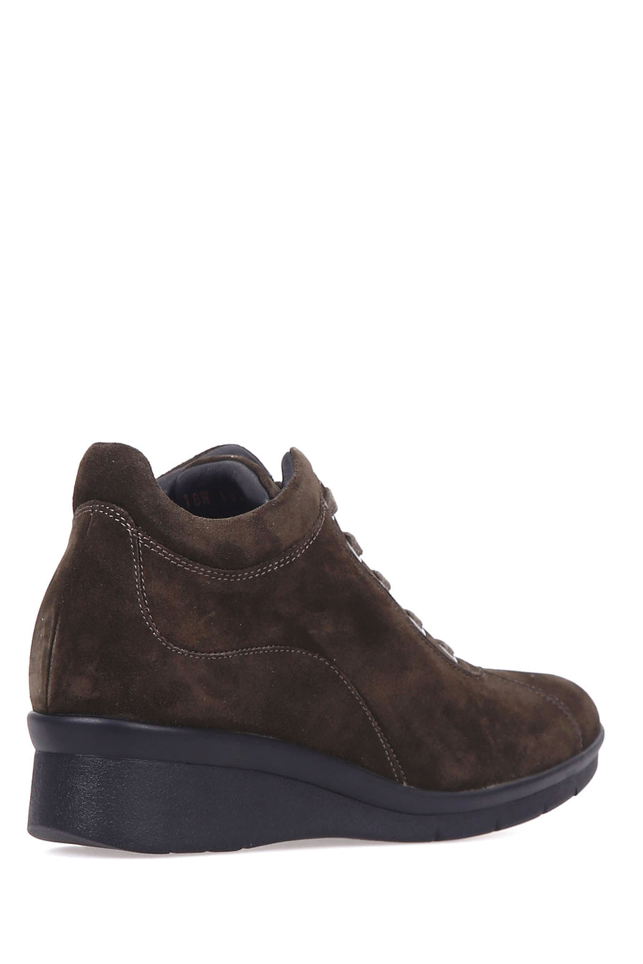 Wedge Heeled Women's Suede Shoes