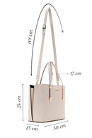 Women's Beige Classic Shoulder Bag | Derimod