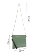 Women's Green Portfolio Bag | Derimod
