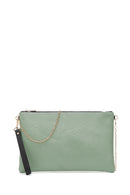 Women's Green Portfolio Bag | Derimod