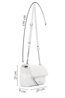 Women's White Crossbody Bag | Derimod