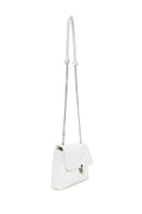 Women's White Quilted Crossbody Bag | Derimod