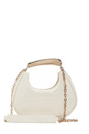 Women's Beige Crocodile Handbag | Derimod
