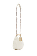 Women's Beige Crocodile Handbag | Derimod
