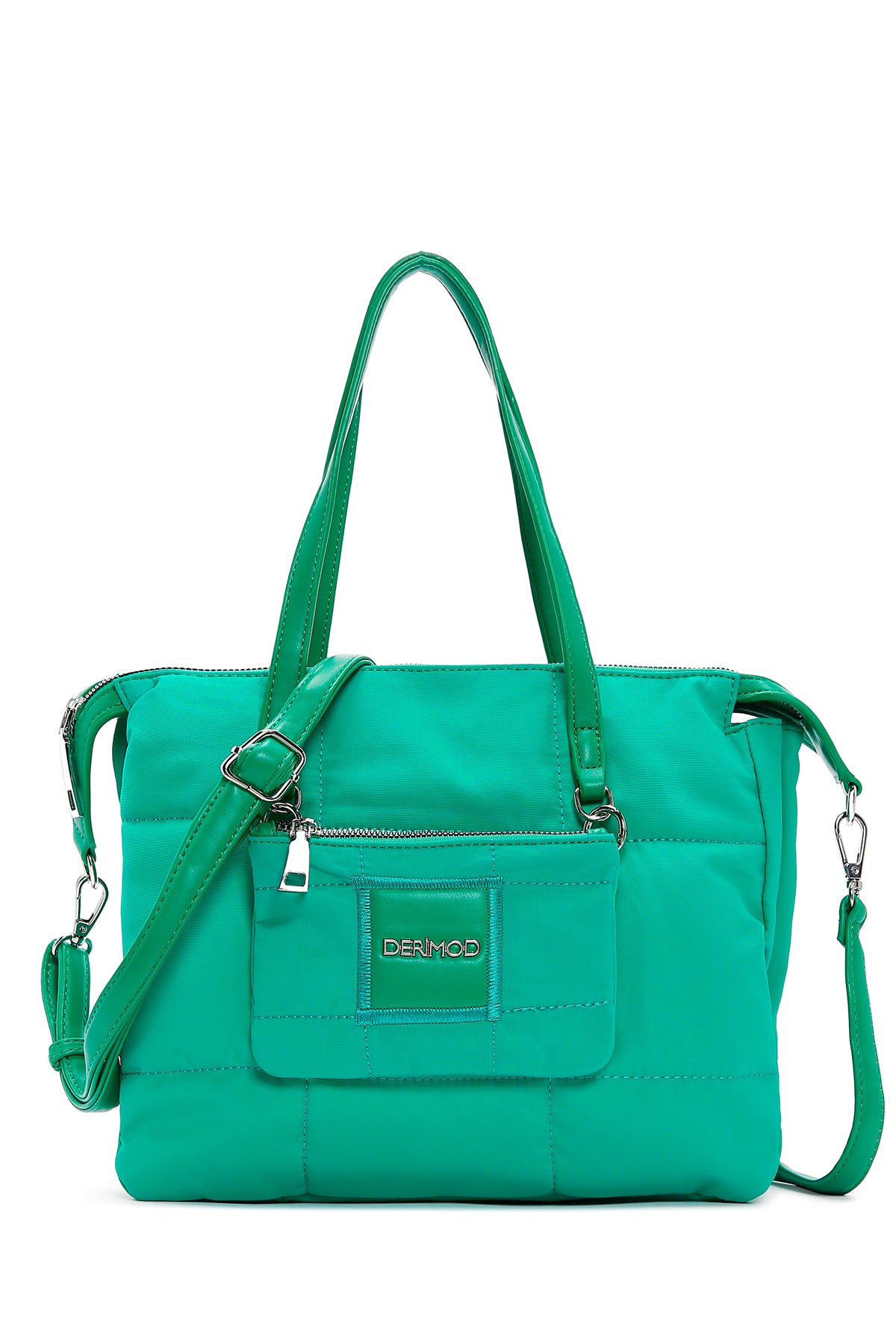 Women's Green Quilted Shoulder Bag 23SBD2505KP | Derimod