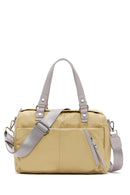 Women's Yellow Faux Leather Handbag | Derimod