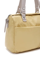 Women's Yellow Faux Leather Handbag | Derimod