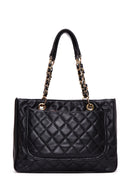 Women's Black Quilted Shoulder Bag | Derimod