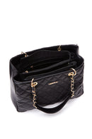 Women's Black Quilted Shoulder Bag | Derimod
