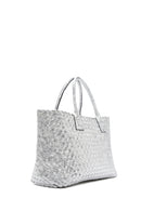 Women's Silver Knit Shoulder Bag | Derimod