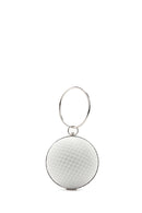 Women's Silver Stone Handbag | Derimod