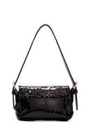 Women's Black Sequin Shoulder Bag | Derimod
