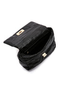 Women's Black Quilted Crossbody Bag | Derimod