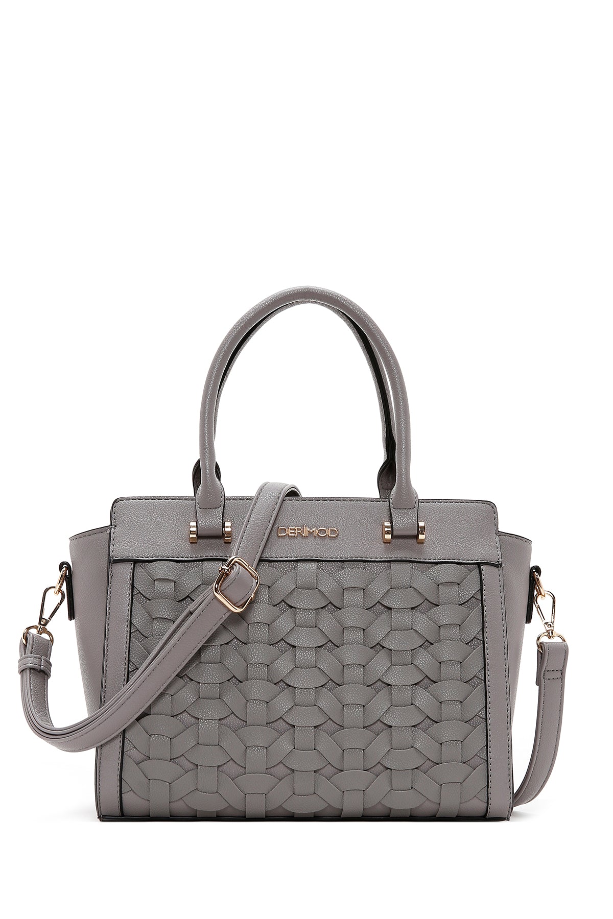 Women's Gray Classic Shoulder Bag 23SBD283729 | Derimod