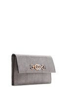 Women's Silver Portfolio Bag | Derimod