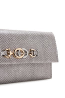 Women's Silver Portfolio Bag | Derimod