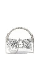 Women's Silver Stone Handbag | Derimod