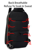 D-Pack Erkek Haki Teknolojik Kumaş Çapraz Çanta | Derimod