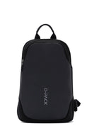 D-Pack Men's Black Technological Fabric Crossbody Bag | Derimod