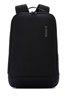 D-Pack Unisex Black Technological Fabric Hardcase Backpack | Derimod