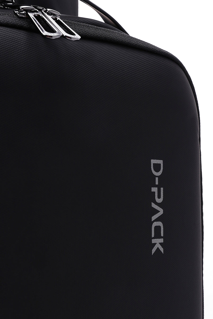 D-Pack Unisex Siyah Teknolojik Kumaş Hardcase Sırt Çantası
